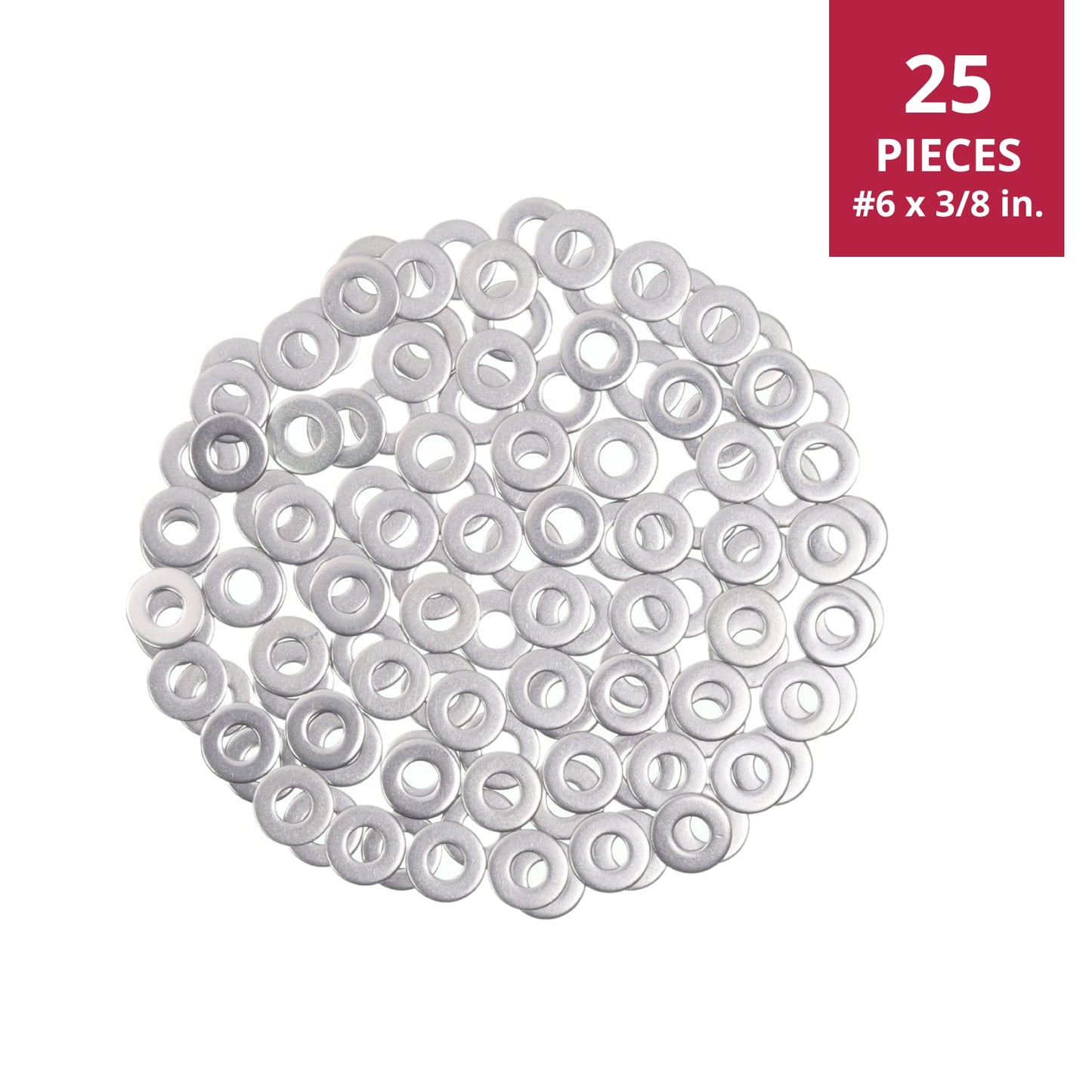 Thokko 304 (18-8) Stainless Steel Hardware Lock Flat Fender Washers