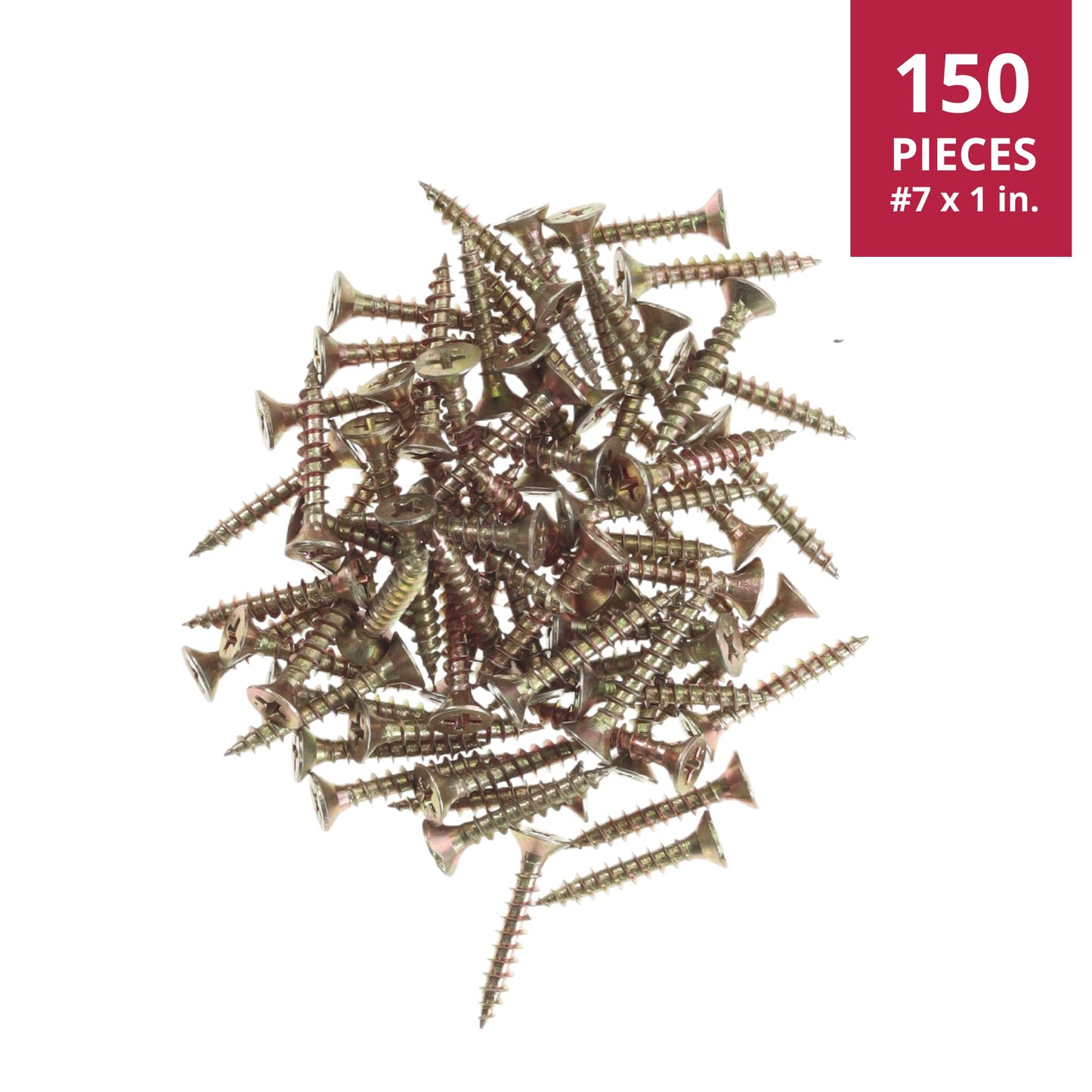 Thokko Zinc Coated Coarse Thread Countersunk Phillips Heavy Duty Wood/Self Drilling Drywall Screws with Bugle Head