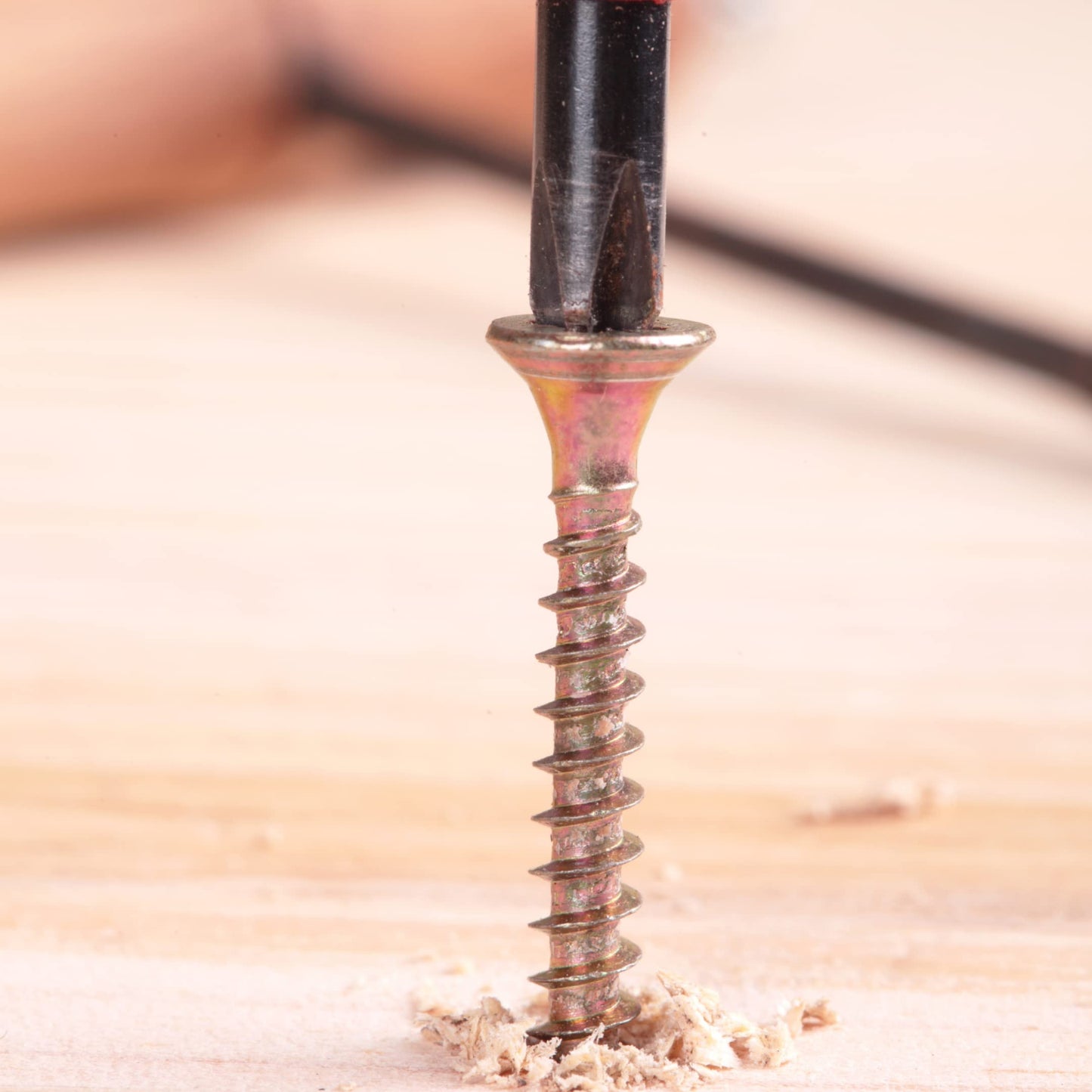 Thokko Zinc Coated Coarse Thread Countersunk Phillips Heavy Duty Wood/Self Drilling Drywall Screws with Bugle Head