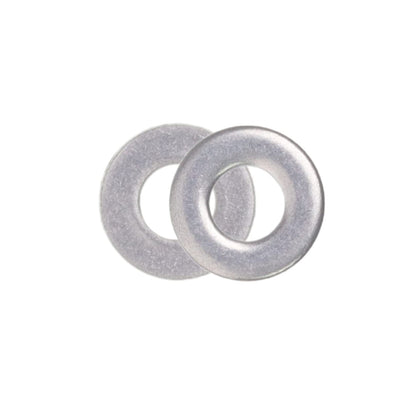 Thokko 1/4"" Stainless Flat Washer, 5/8"" Outside Diameter, 18-8 (304) Stainless Steel Smooth Surface Flat Washers - 150 Pack, Silver
